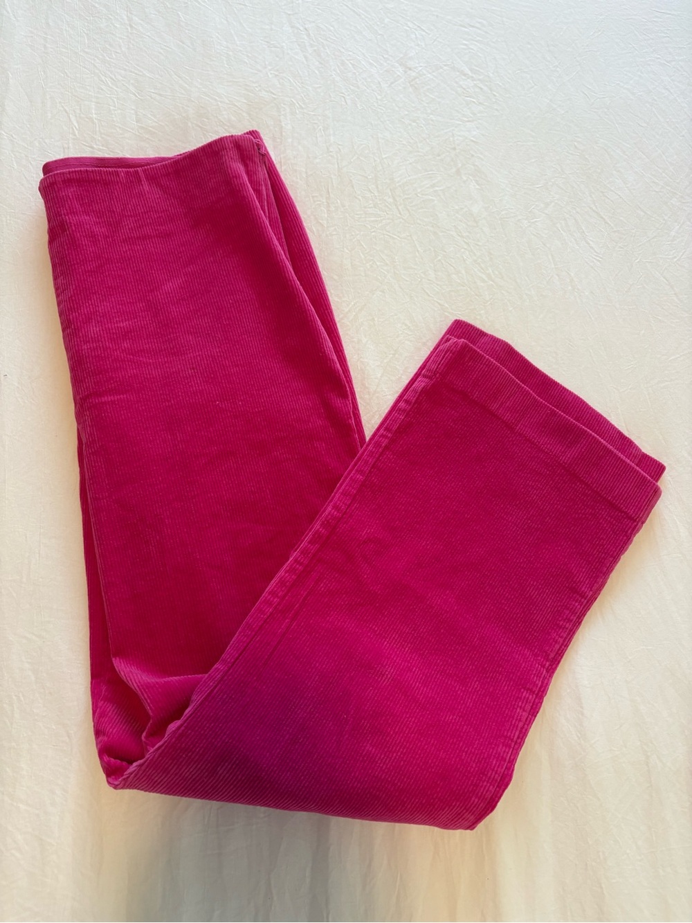 crown & ivy Hot Pink Corduroy Skirt